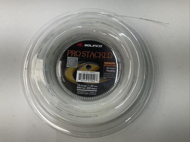 Solinco Pro Stacked 16 Gauge Tennis String Reel
