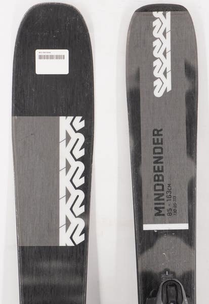 high end k2 demo skis Women's Mindbender RX Sport Ski Package Sports Basement Beam running through the centre of the ski adds strength and edge hold without unnecessary weight K2 Omen Team Skis 2027