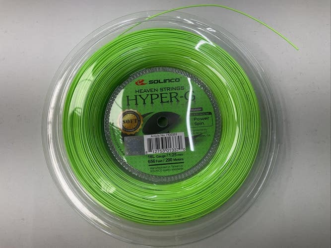 Hyper-G Soft 16Lg/1.25/656ft/200m Tennis String Reel