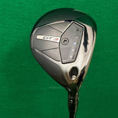 Titleist GT3 15 Fairway Wood Project X HZRDUS GEN5 70g 6.5 Graphite Extra Stiff