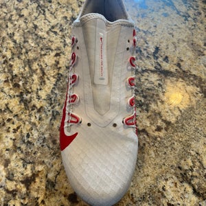 Red Men's Size M 9.5 (W 10.5) Adult Nike Alpha Huarache 7 Pro Low Top Molded Cleats (Used)