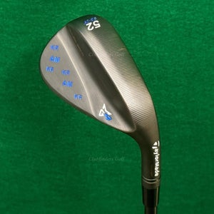 TaylorMade Milled Grind 4 MG4 Matte Black 52-SB9 52 Gap Wedge DG S400 TI Stiff