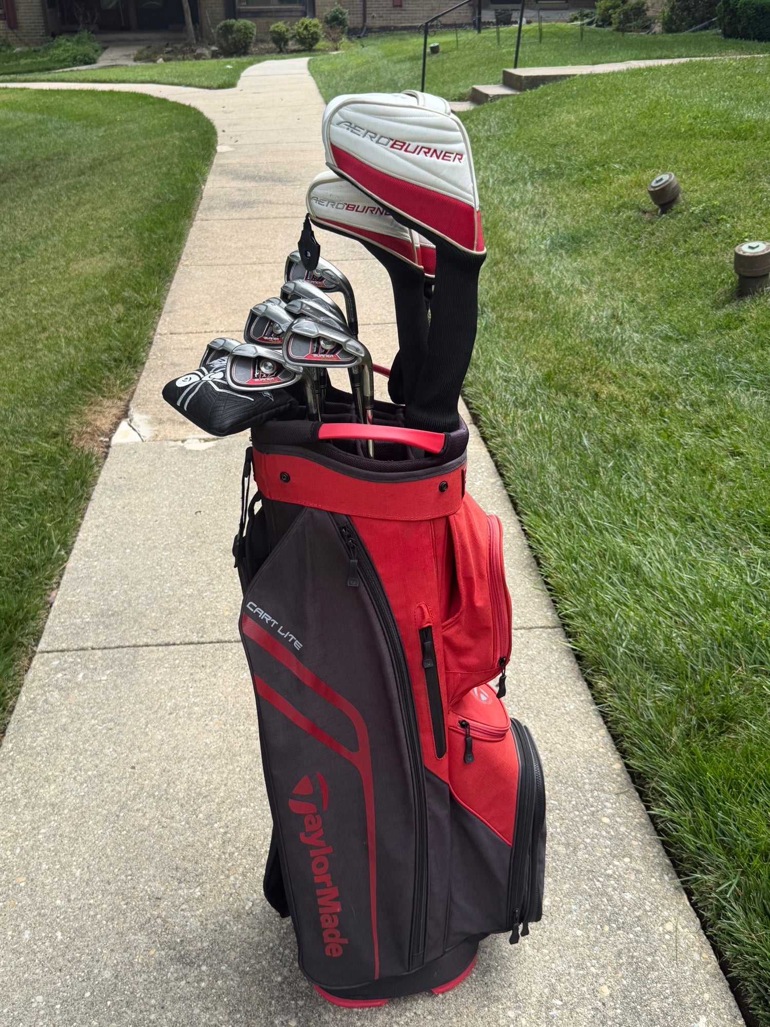 【名器】TaylorMade BURNER アイアン,クラブケース Taylormade Burner Complete Set Stiff Flex Right Handed