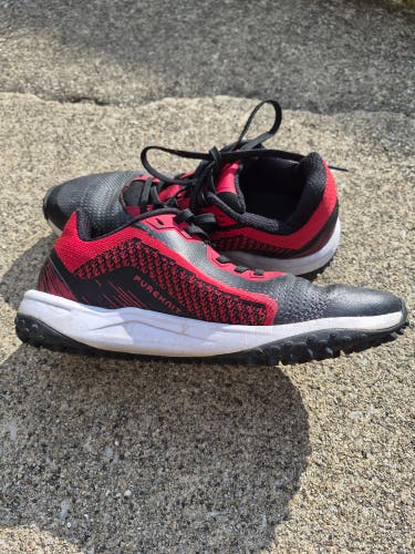 Black Women's Size M 7.5 (W 8.5) Boombah Low Top Turf Cleats (Used)