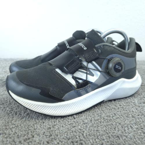 New Balance DynaSoft Reveal v4 Kids Running Shoes Size 2.5 Boys Black Gray