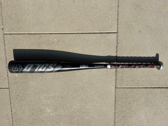 2021 Louisville Slugger Solo Alloy USSSA Certified Bat (-8) 23 oz 31" (Used)