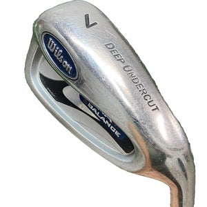 Wilson Dyna Balance Deep Undercut 7 Iron RH Regular Steel 36.5" Factory Grip