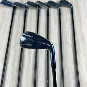 Men's 2025 TaylorMade Pursuit Collection Oracle Red Bull P-790 Right Handed Iron Set