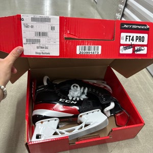 NHL Chicago Blackhawks 2021 CCM JetSpeed FT4 Pro Hockey Skates Regular Width Pro Stock 8.5 (New)