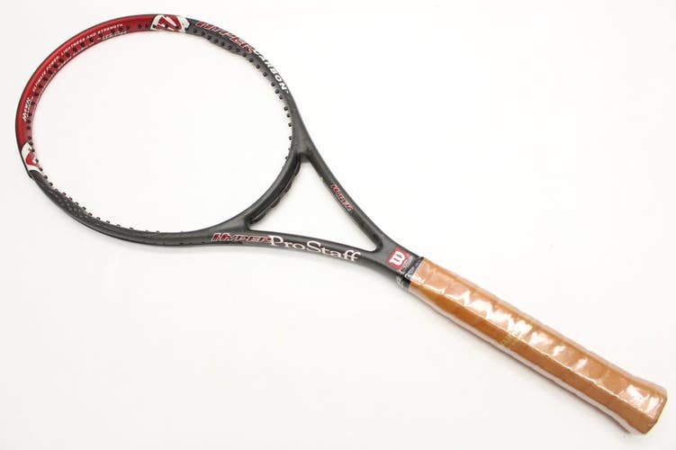 *NOS* WILSON PRO STOCK: PRO STAFF 6.1 WITH HPS 5.0 PAINT JOB RACQUET (4 3/8) 28"