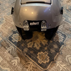 Silver Youth Extra Large Schutt F7 Helmet (New)