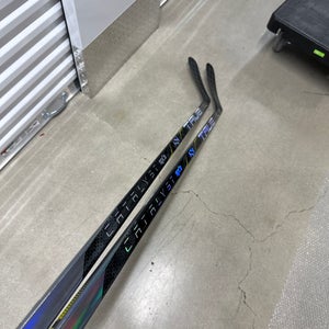 2 Pack NHL CHICAGO BLACKHAWKS Senior True Catalyst 9x3 Left Hand P90 90 Flex Pro Stock (New)