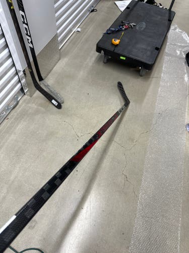 NHL CHICAGO BLACKHAWKS CCM JetSpeed FT7 Pro Left Hand P90TM 95 Flex Pro Stock (New)