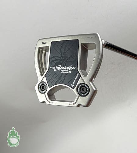 TaylorMade My Spider Tour X3 Black/Silver 35.5" Putter Black Steel Golf Club