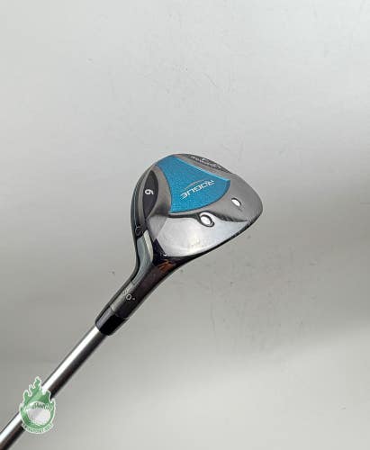 Right Handed Callaway Rogue 6 Hybrid 30* Quaranta 40g Ladies Graphite Golf Club