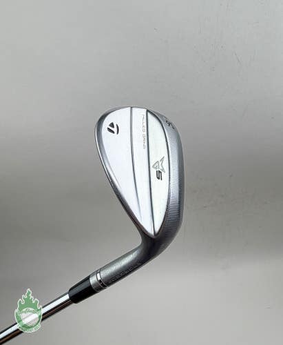 Right Handed TaylorMade Milled Grind 5 Chrome SC Wedge 56*-10 Extra Stiff Steel