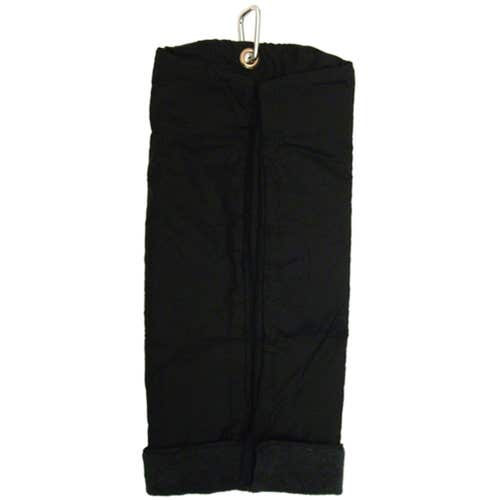 I Gotcha Dry Rain Towel (Black 18" x 9") Reversible Microfiber NEW