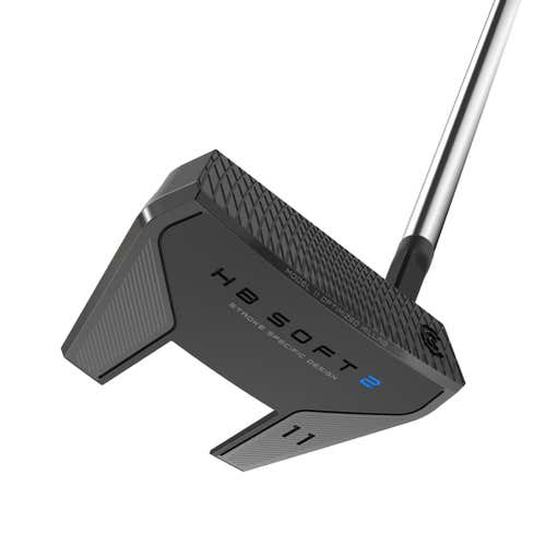 Cleveland HB Soft 2 Black 11S Putter (Steel, Slant Neck, Mallet) 2024 NEW