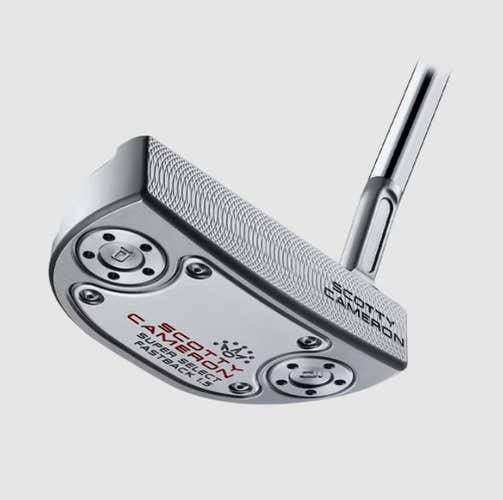 Scotty Cameron Super Select Fastback 1.5 Putter 34" (Mallet, Jet Neck) 2023 NSW
