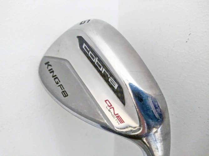 Cobra King F8 One Length Gap Wedge (Graphite Aldila Rogue Stiff) GW Golf Club