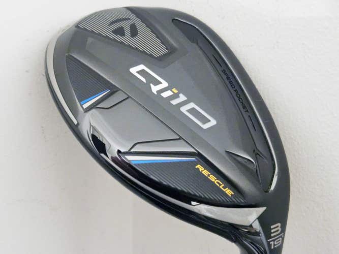 Taylor Made Qi10 3 Rescue 19* (Tour AD DI-85, Stiff) 3h Golf Club