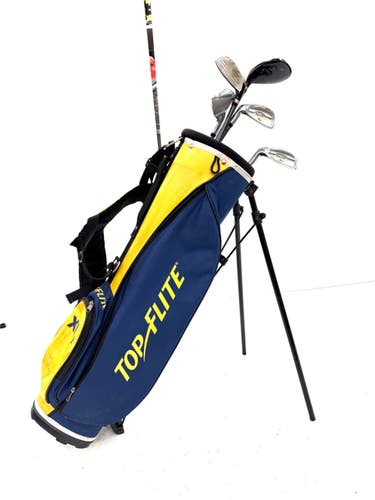 Used Top Flite XLJ NO DRIVER Jr Package Set RH Navy Blue 6 Piece 11860-S000311834