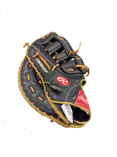 Used Rawlings RENEGADE BB/SB First Base LH Throw Black 12 1/2" 11860-S000311828