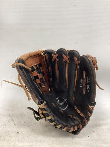 Used Nike KDR 1200 BB/SB Glove RH Throw Black 12" 11851-S000048897