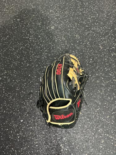 Used Wilson AD7RB22115 BB/SB Glove RH Throw Black 11 1/2" 10743-S000489459