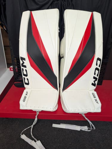 32" 2025 CCM Axis XF Goalie Leg Pads (New)