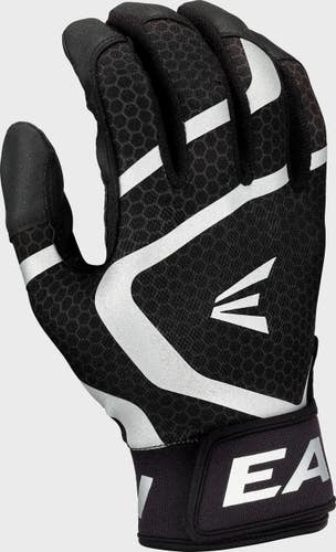 New Easton MAV GT BB/SB Batting Gloves Black MD 11868-EASMAVGTBGBKBKM