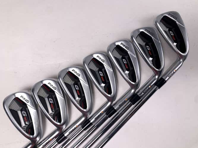 Ping G410 Iron Set 5-PW+GW Orange Dot 2* Flat NS Pro 1050GH Regular RH