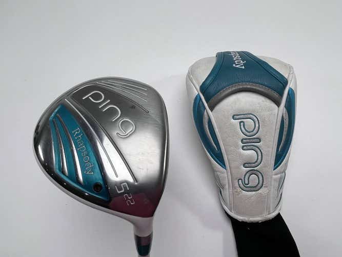 Ping Rhapsody 2015 5 Fairway Wood 22* ULT220 Lite Ladies RH HC