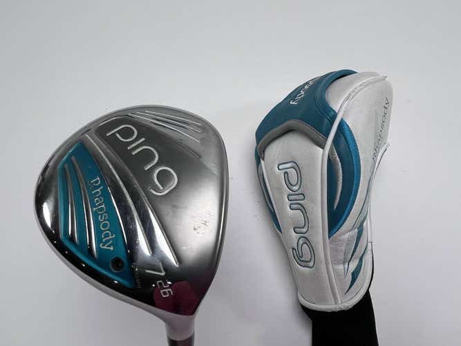 Ping Rhapsody 2015 7 Fairway Wood 26* ULT220 Lite Ladies Graphite Womens RH HC