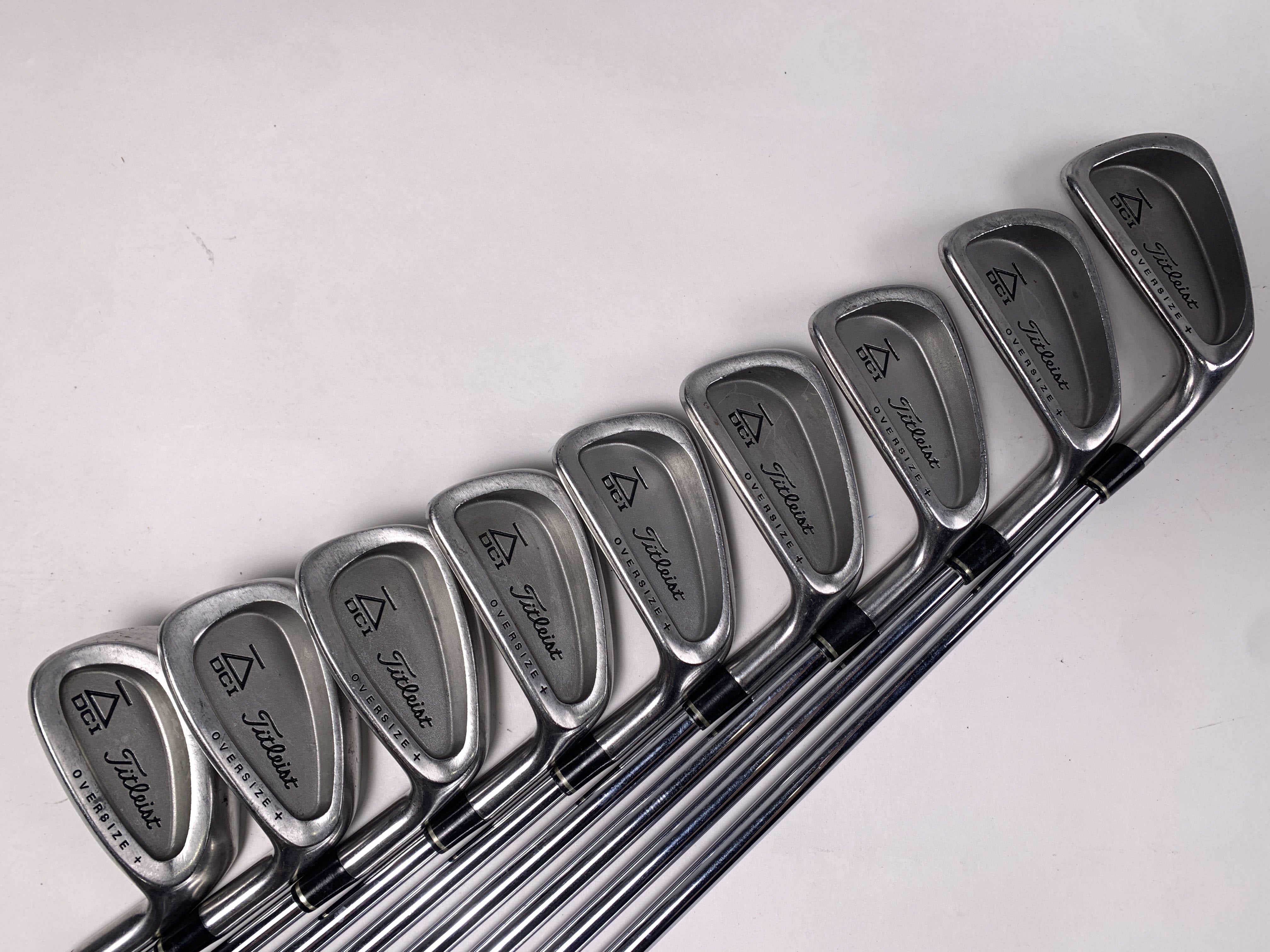 Titleist DCI Black Oversize + Iron Set 2-PW Tri-Spec Stiff Steel