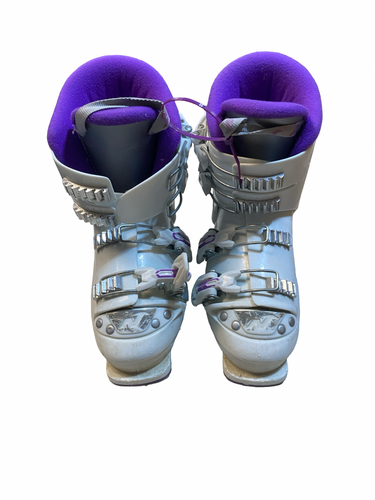 Used Nordica GP TJ Girls DH Ski Boot White 160 MP - Y09 11706-S000381985