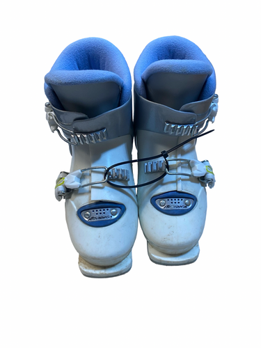 Used Nordica GP T2 Girls DH Ski Boot White 215 MP - J03 11706-S000381986
