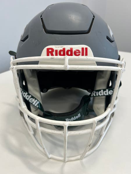 adult medium football helmet Detroit Lions Riddell SpeedFlex Mid-Size Green Gridiron, Inc Riddell SpeedFlex Adult Football Helmet Gray Adult Medium Riddell SpeedFlex