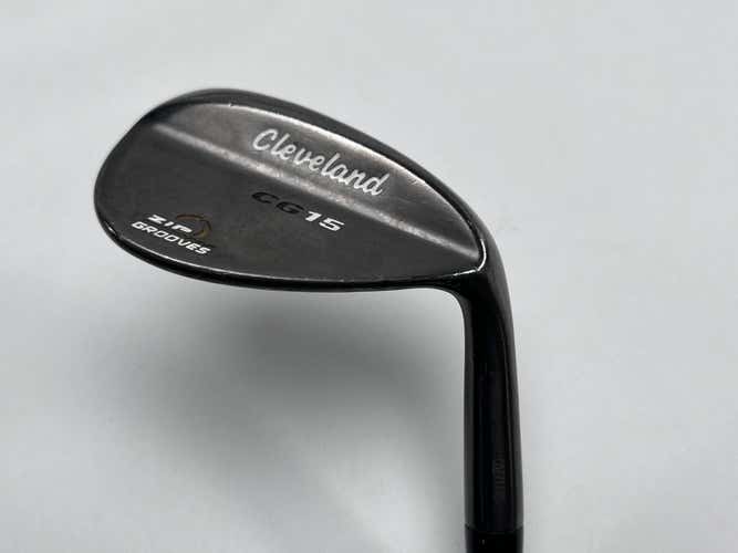 Cleveland CG15 Black Pearl Wedge 50* 10 Bounce Traction Wedge Steel Mens RH