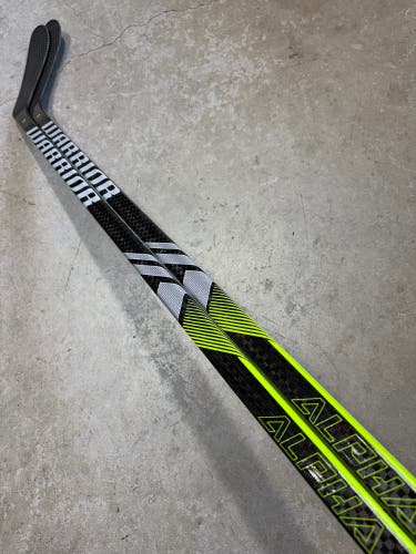 2 PACK 85 Flex P28 Senior Warrior Alpha LX2 Right Hand Hockey Stick Pro Stock (New)