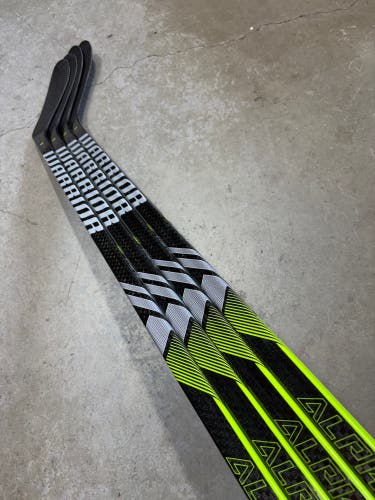 4 PACK 85 Flex P28 Senior Warrior Alpha LX2 Right Hand Hockey Stick Pro Stock (New)