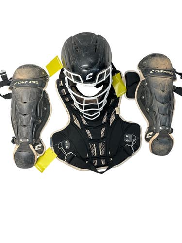 Used Champro CMHXM Catchers Chest Protector Black Youth 11835-S000208937