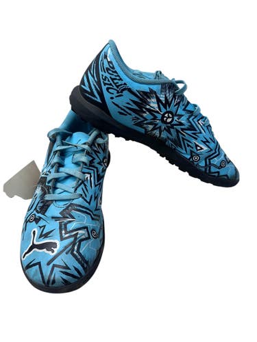 Used Puma Soccer Turf Shoes Sky Blue Senior 6 11835-S000209943