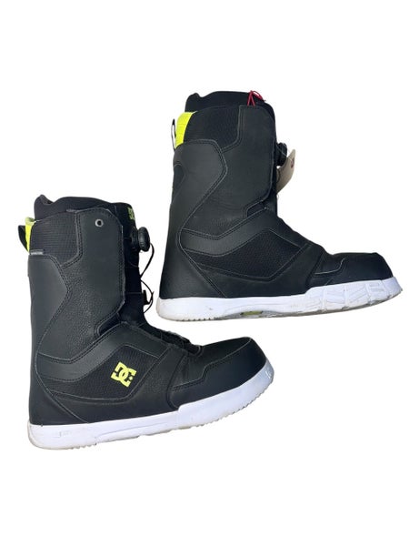 Used DC Shoes SCOUT Mens Snowboard Boots Black Senior 13 11835-S000209987