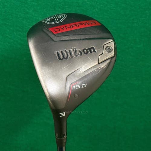 LH Wilson Staff DYNAPWR 15 Fairway 3 Wood Fujikura Ventus Blue FW 6-S Stiff