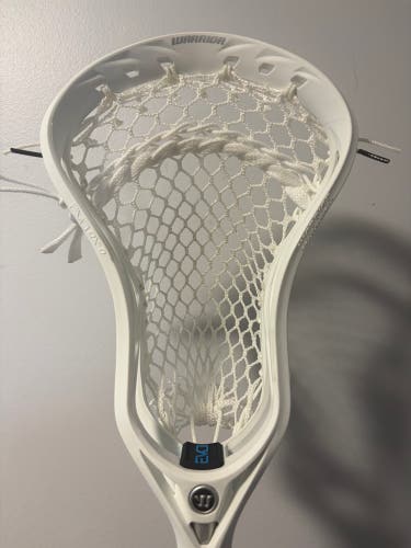 Warrior Evo QX-O Fresh Stringing Head (New) - Strung with ECD Hero 4.0 Semi- Soft