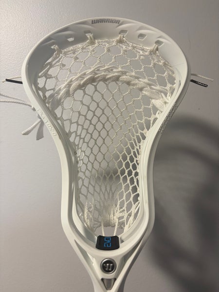 Warrior Evo QX-O Fresh Stringing Head (New) - Strung with ECD Hero 4.0 Semi- Soft