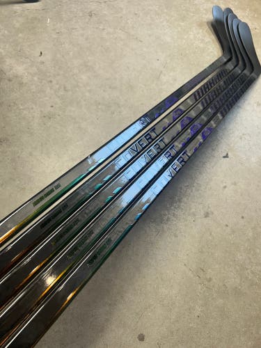 5 Pack 90 Flex P29 Senior Warrior Covert QR6 Pro Left Hand Hockey Stick Pro Stock