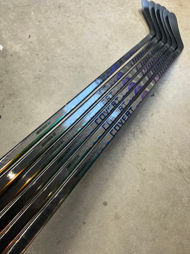 6 Pack 90 Flex P29 Senior Warrior Covert QR6 Pro Left Hand Hockey Stick Pro Stock
