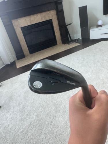 Men's Mizuno S18 Gun Metal Right Handed Wedge 60 Degree Steel Shaft (Like New)